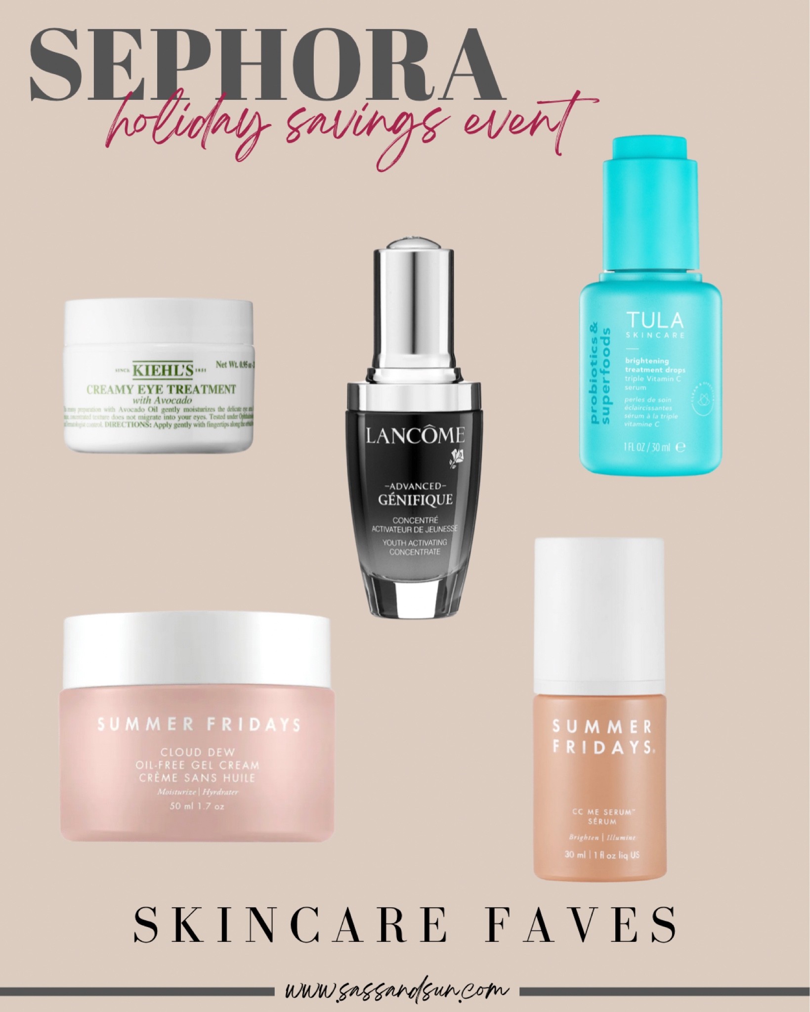 Sephora holiday savings event! Favorite skin care


#LTKunder50 #LTKbeauty #LTKsalealert
