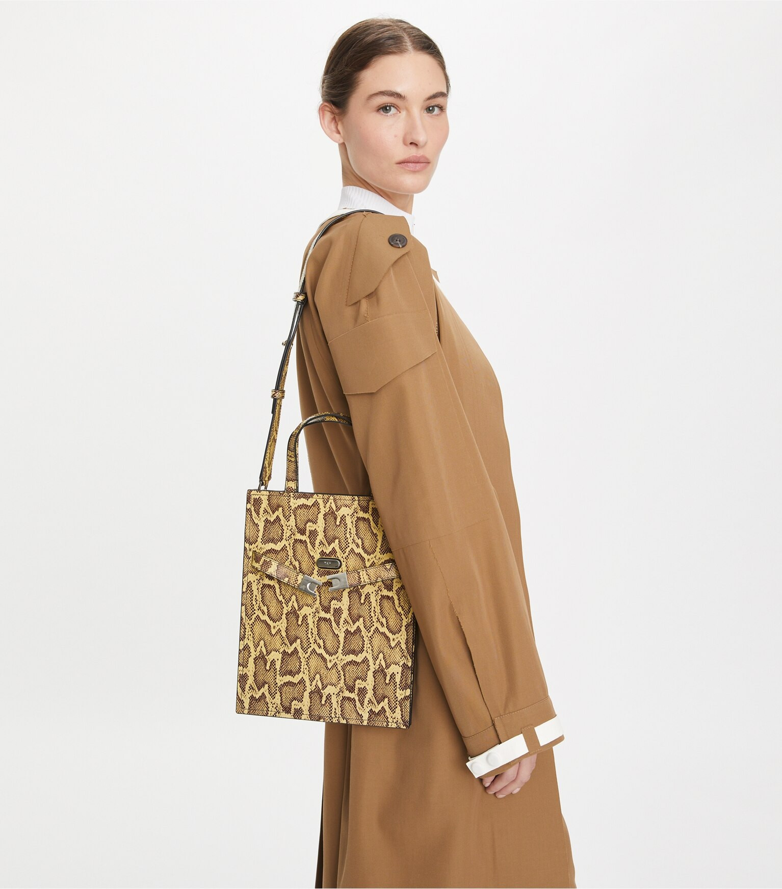 Small Lee Radziwill Embossed Shopper: Women's Designer Shoulder Bags | Tory Burch | Tory Burch (US)