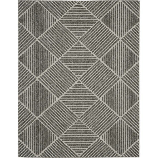 Moret Power Loom Gray Indoor/Outdoor Use Rug | Wayfair North America