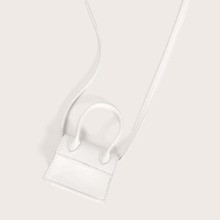 Mini Minimalist Satchel Bag | SHEIN