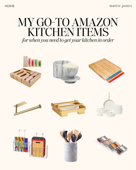 My Go-To Amazon Kitchen Items 

#LTKhome #LTKfindsunder100 #LTKfindsunder50