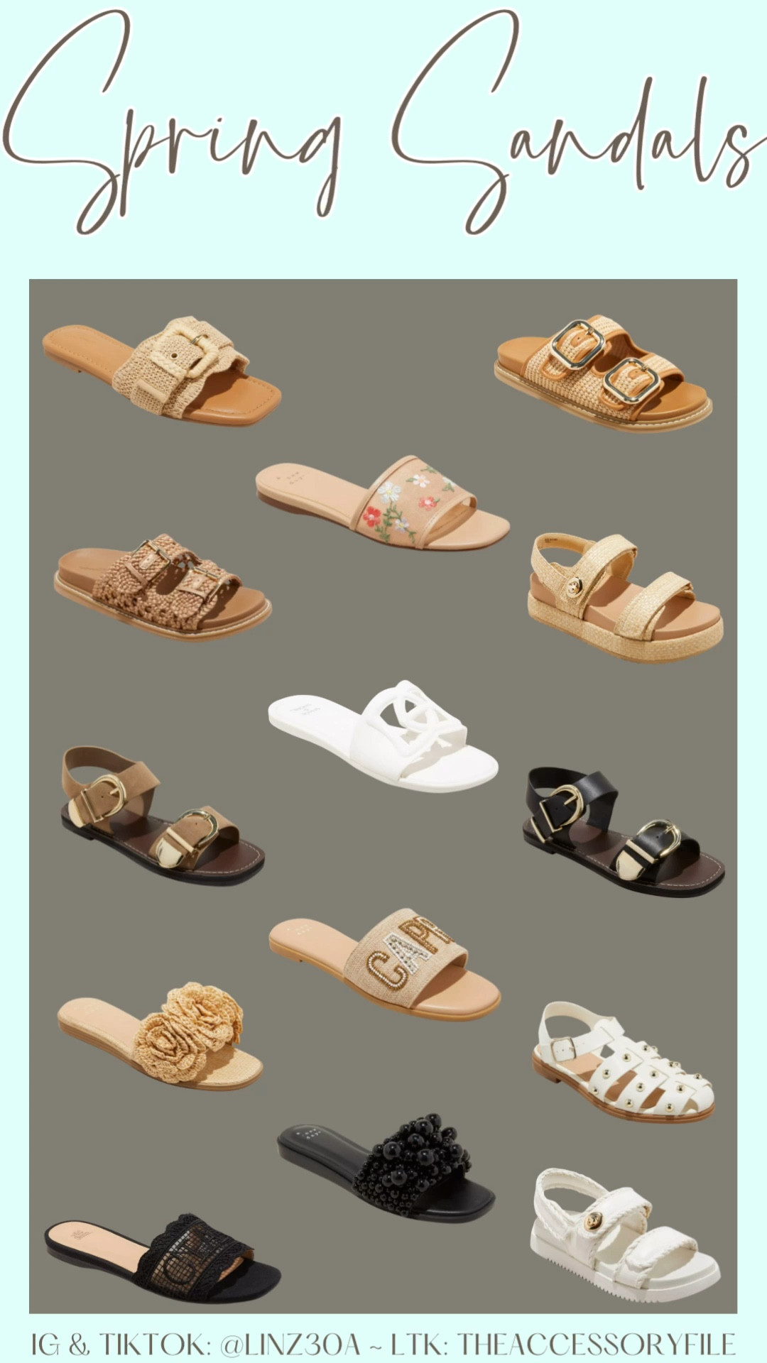 Spring fashion, spring shoes, summer outfits, summer fashion, summer shoes, spring outfits, spring break outfits, resort wear, trendy sandals, trendy shoes 