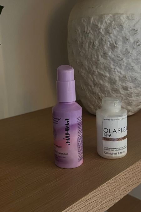 2 products i use when air drying my hair 