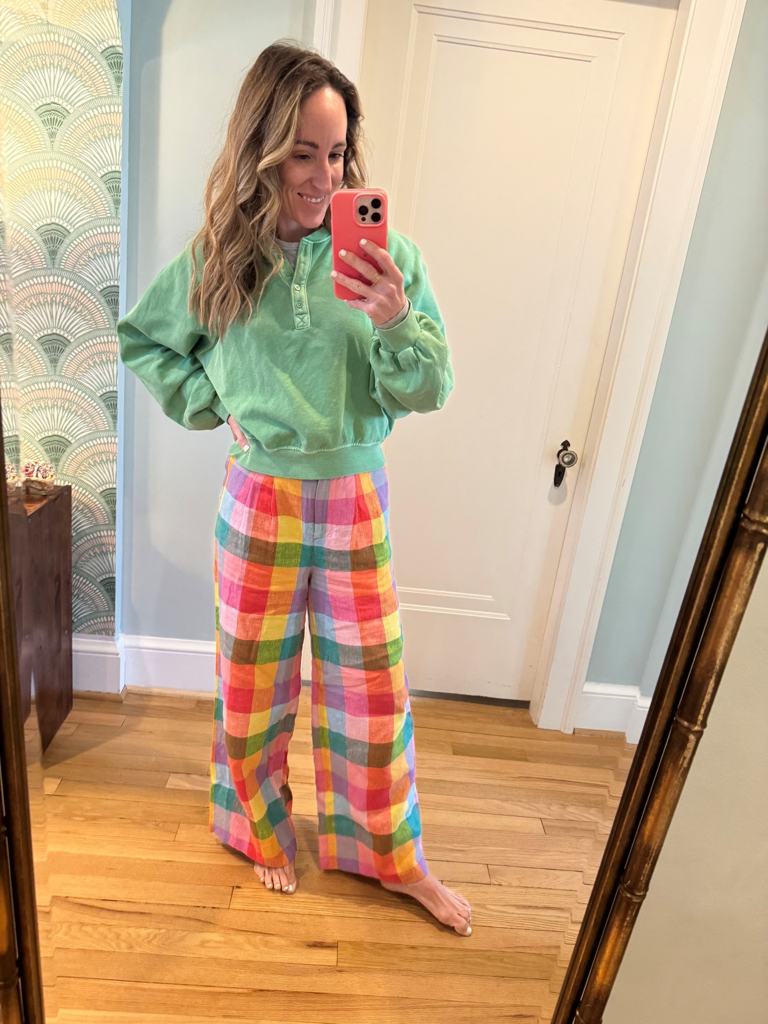 Spring sweatshirt - Easter outfit 

#LTKdayinmylife #LTKootd #LTKSeasonal