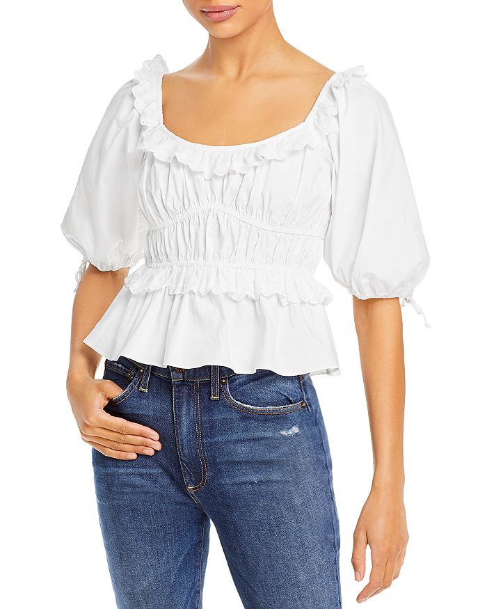 Snow Hill Smocked Top - 100% Exclusive | Bloomingdale's (US)