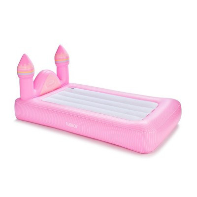 FUNBOY Pink Castle 15"H Kids' Sleepover Twin Air Mattress Bed with Electric Pump | Target