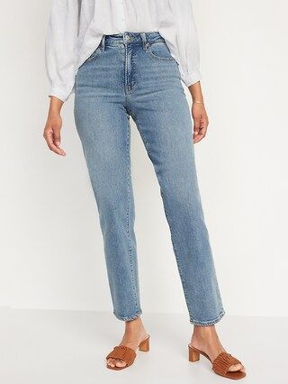 High-Waisted O.G. Loose Medium-Wash Jeans for Women | Old Navy (US)