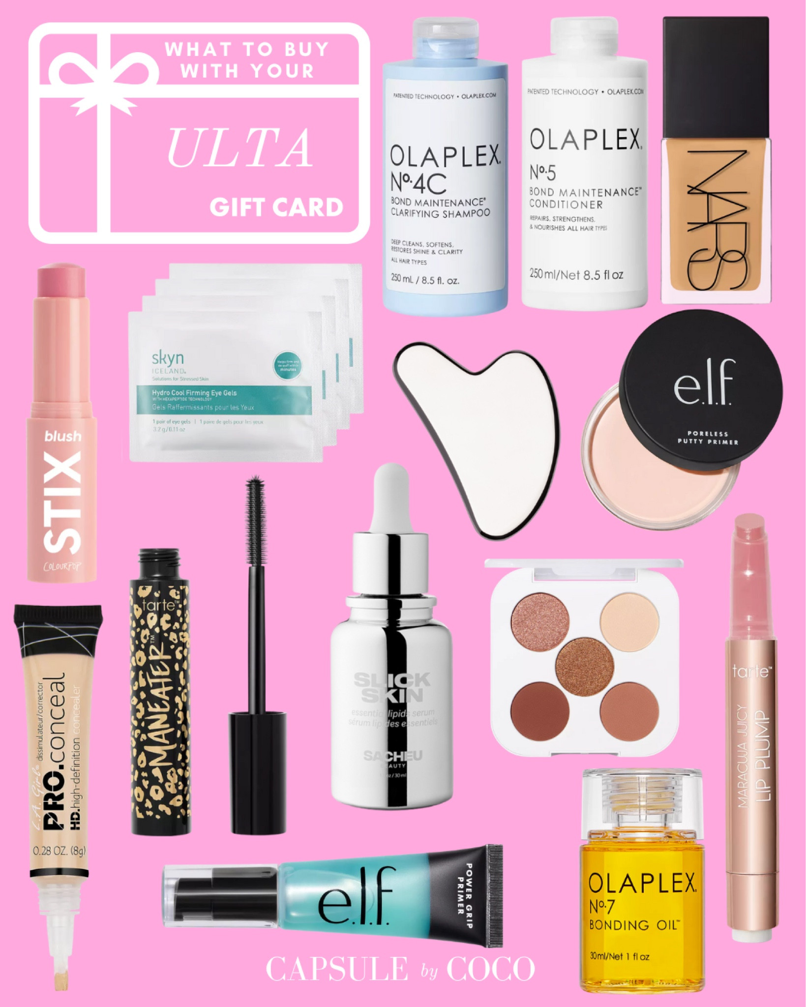 What to buy with your Ulta gift card 💌

Ulta favorites, Ulta hair care, Ulta Beauty, Ulta skincare, Ulta makeup, CapsuleByCoCo

#LTKbeauty #LTKstyletip #LTKFind