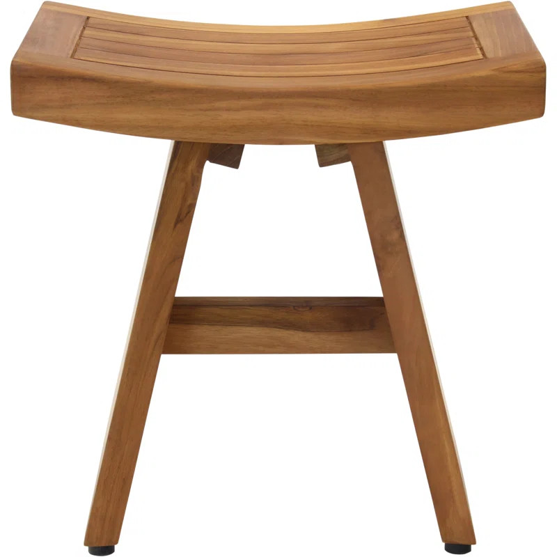 Asiana Teak 18'' W Teak Shower Bench | Wayfair North America