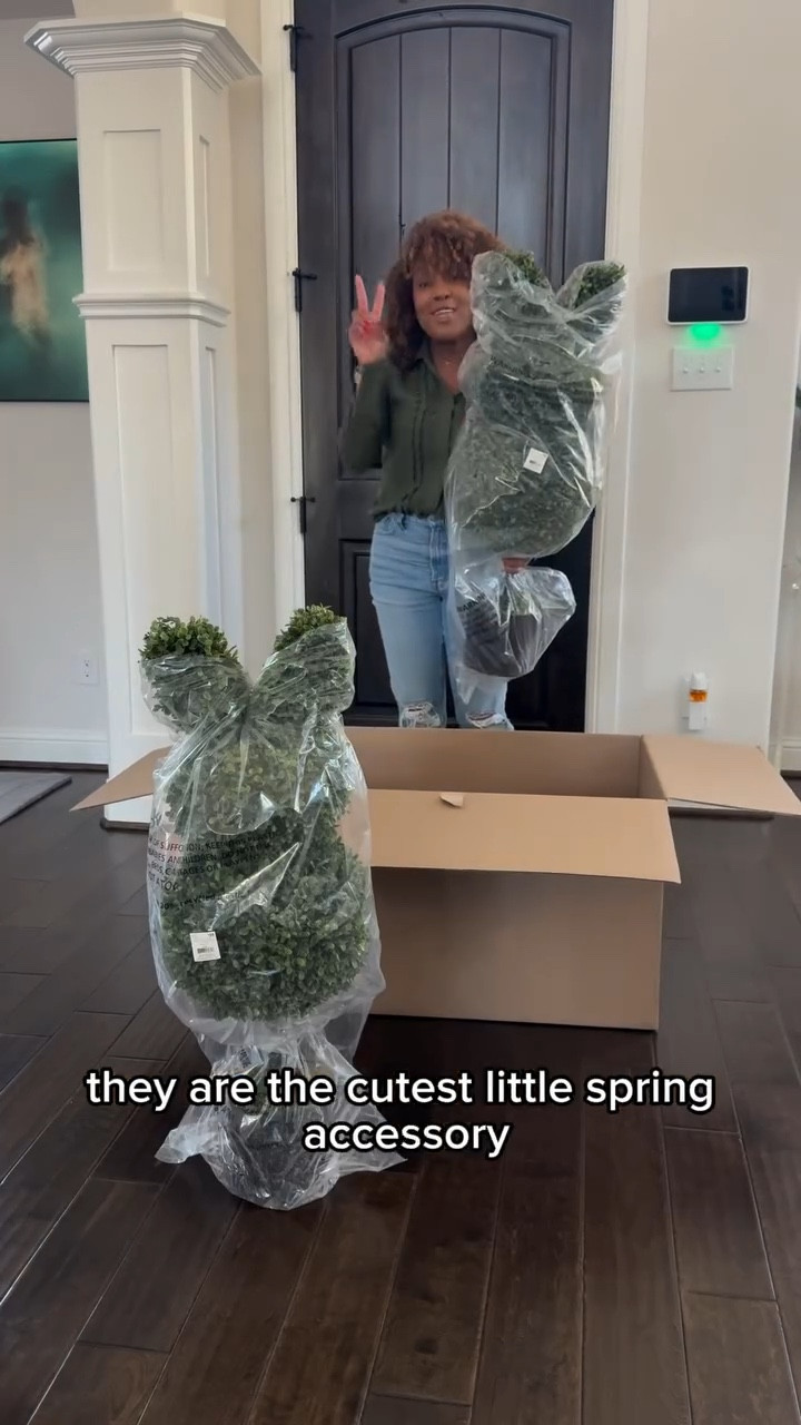 The VIRAL BUNNIES are BACK IN STOCK

Comment “Bunny” and I’ll DM you a link to purchase

These sold out so fast last year so if you want them now’s the time. They are so perfect and pretty for spring. 
 
#easterbunny🐰 #bunnydecor #easterdecorations #easterdecorideas #easterdecoration easterbunnies seasonaldecorations eastervibes bunnyloversofinstagram bunnylovers eastercrafts eastergifts easterhomedecor topiarybunny topiary