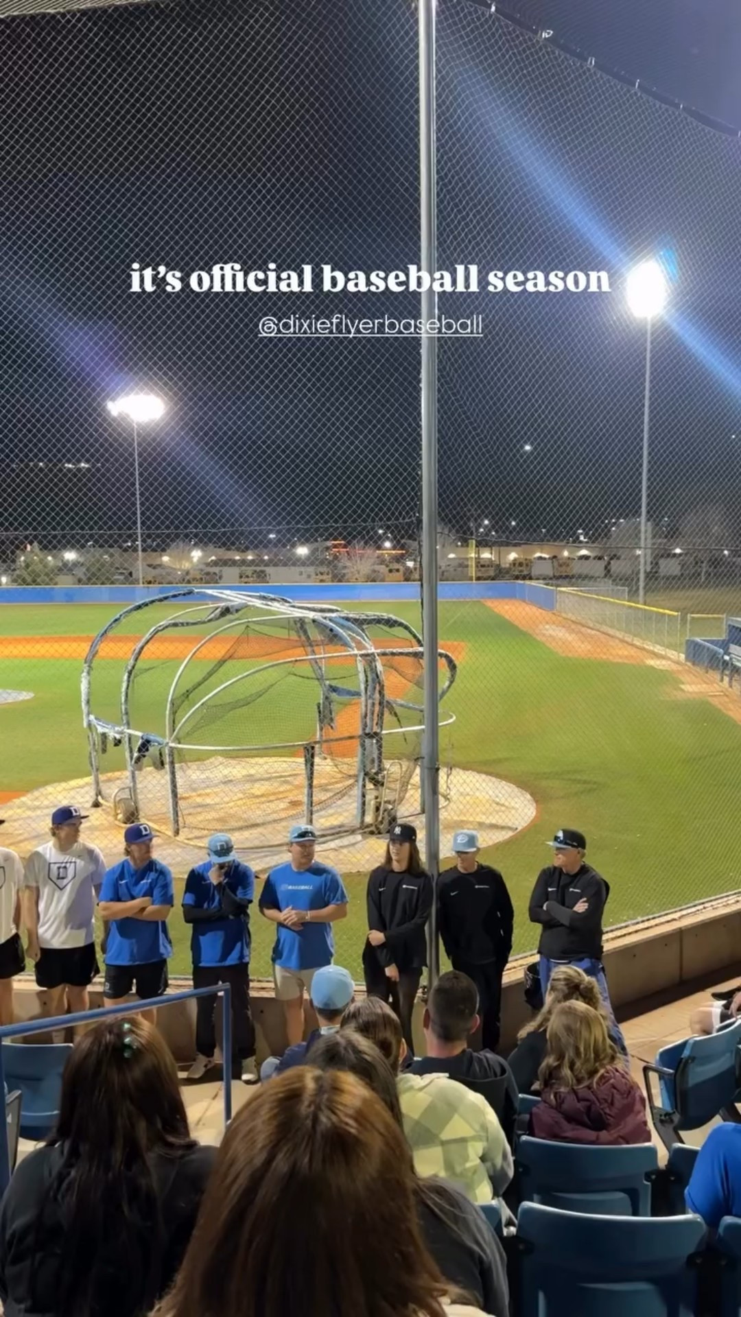 it’s official baseball season @dixieflyerbaseball