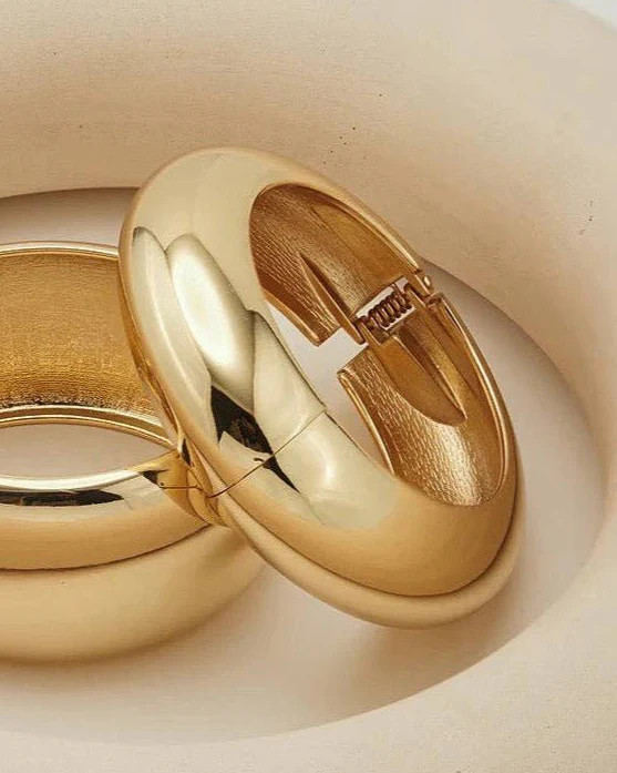 Blaise Statement Bangle - GoldOnly 2 left | Shop.app