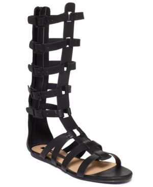 Kensie Stellar Tall Gladiator Sandals Women's Shoes | Macys (US)