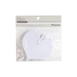 White Heart Tags By Recollections™ | Michaels Stores