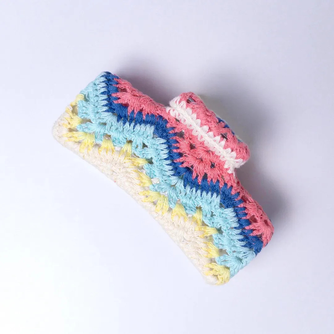 Jumbo Claw Cip | Large Crochet Hair Accessory, Boho Style | Etsy (US)