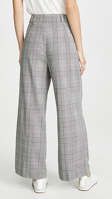 Pleated Wide Leg Crop Pants | Shopbop