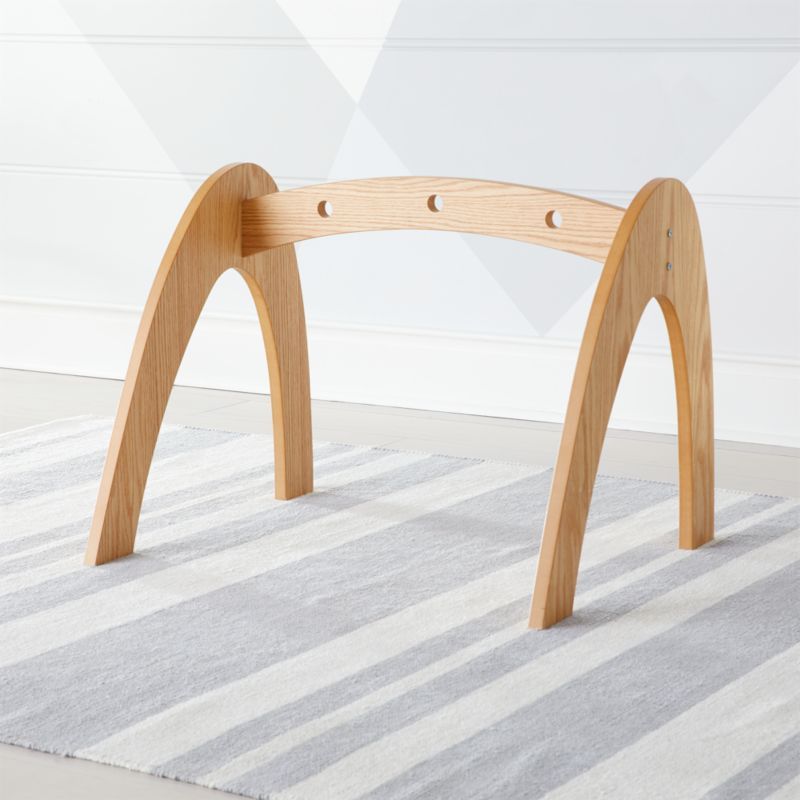 Wee Workout Wooden Baby Gym + Reviews | Crate and Barrel | Crate & Barrel