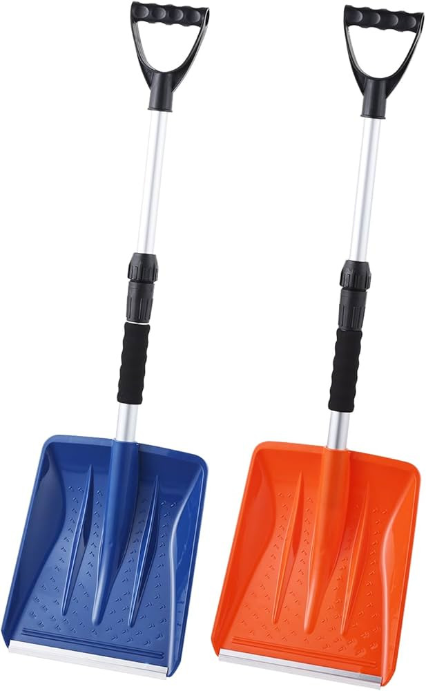 Kids Snow Shovel Snowman Maker Portable Snow Removal Winter Emergency Tools for Car Driveways Use... | Amazon (US)