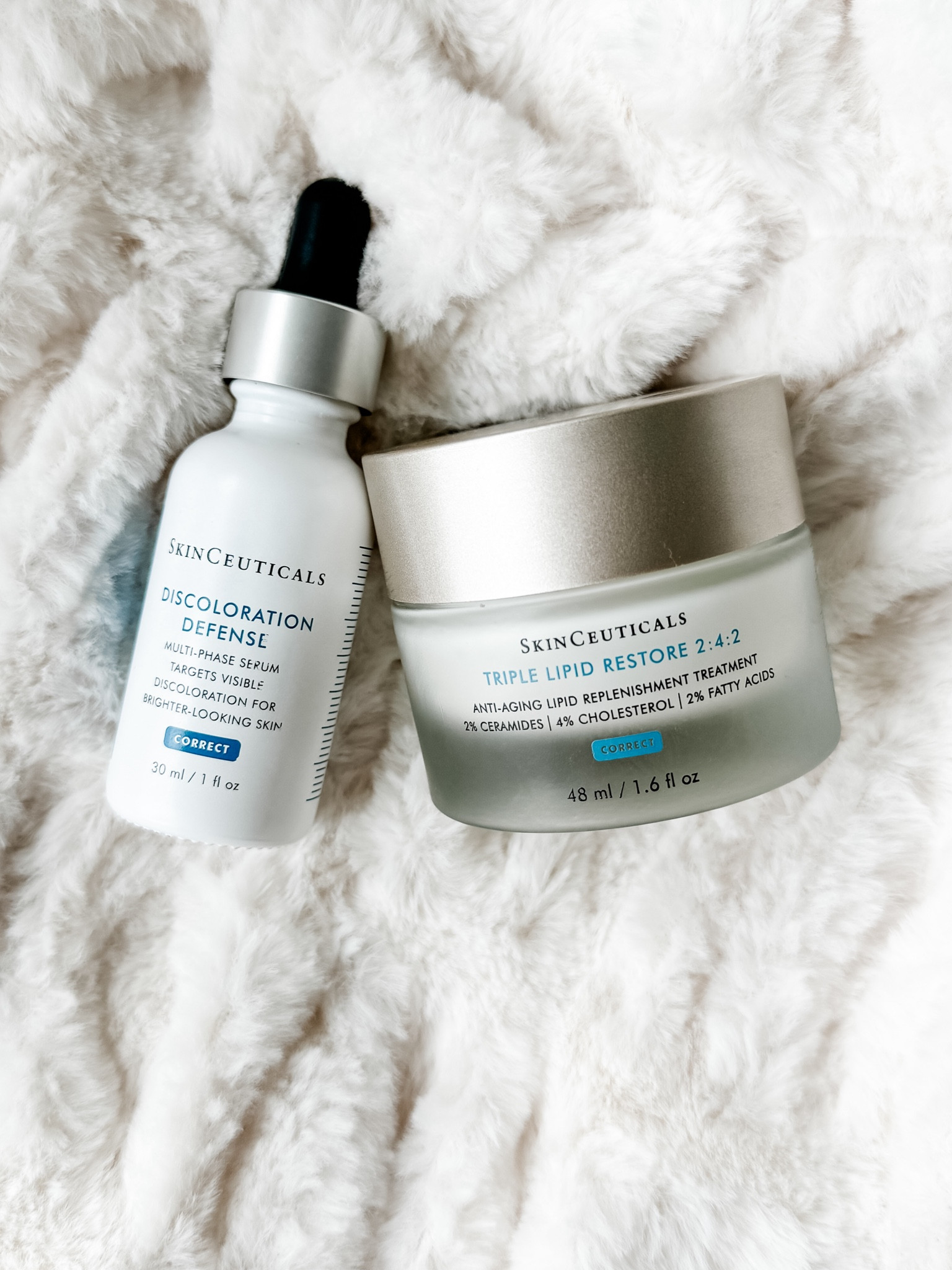 Two products I will never go without and that doesn’t go on sale often so take advantage now! Use code SKINC15.
Discoloration has helped so much with my melasma and the triple lipid might be the only thick moisturizer that doesn’t break me out and keeps my skin looking and feeling healthy and plump! 

#LTKbeauty #LTKfindsunder100 #LTKsalealert
