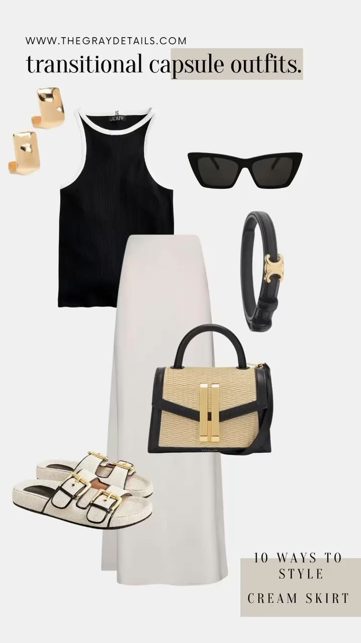 10 ways for style this cream maxi cream skirt 

European style
Summer outfit
Capsule outfit 
Summer capsule wardrobee

#LTKxNSale #LTKStyleTip #LTKOver40