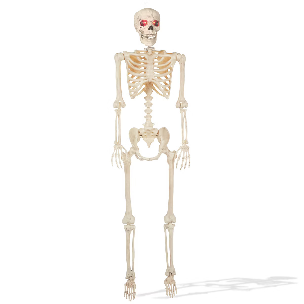 BOO BOX 5' Animated Full Size Skeleton, Halloween Decorations for Outside with Lightup Eyes and S... | Target