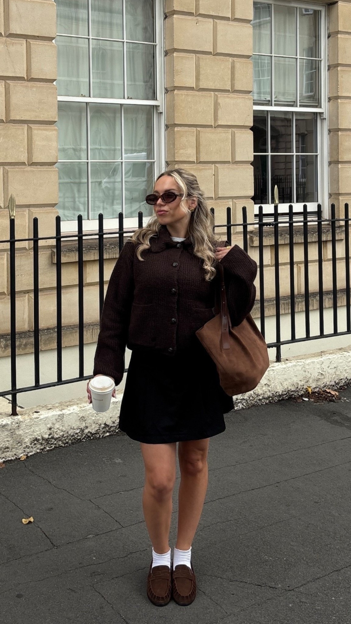 if autumn was an outfit 🤎
from New Look 🫶🏼

chocolate brown cardigan 
pleated mini skirt 
brown suede bag & loafers 

#LTKFashionMonth #LTKautumn #LTKshoes