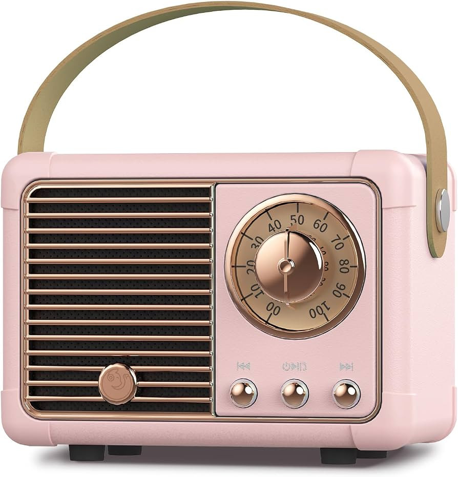 PRUNUS J-999 Retro Bluetooth Speaker,Vintage Decor,Mini Wireless Bluetooth Speaker,Cute Old Fashi... | Amazon (US)