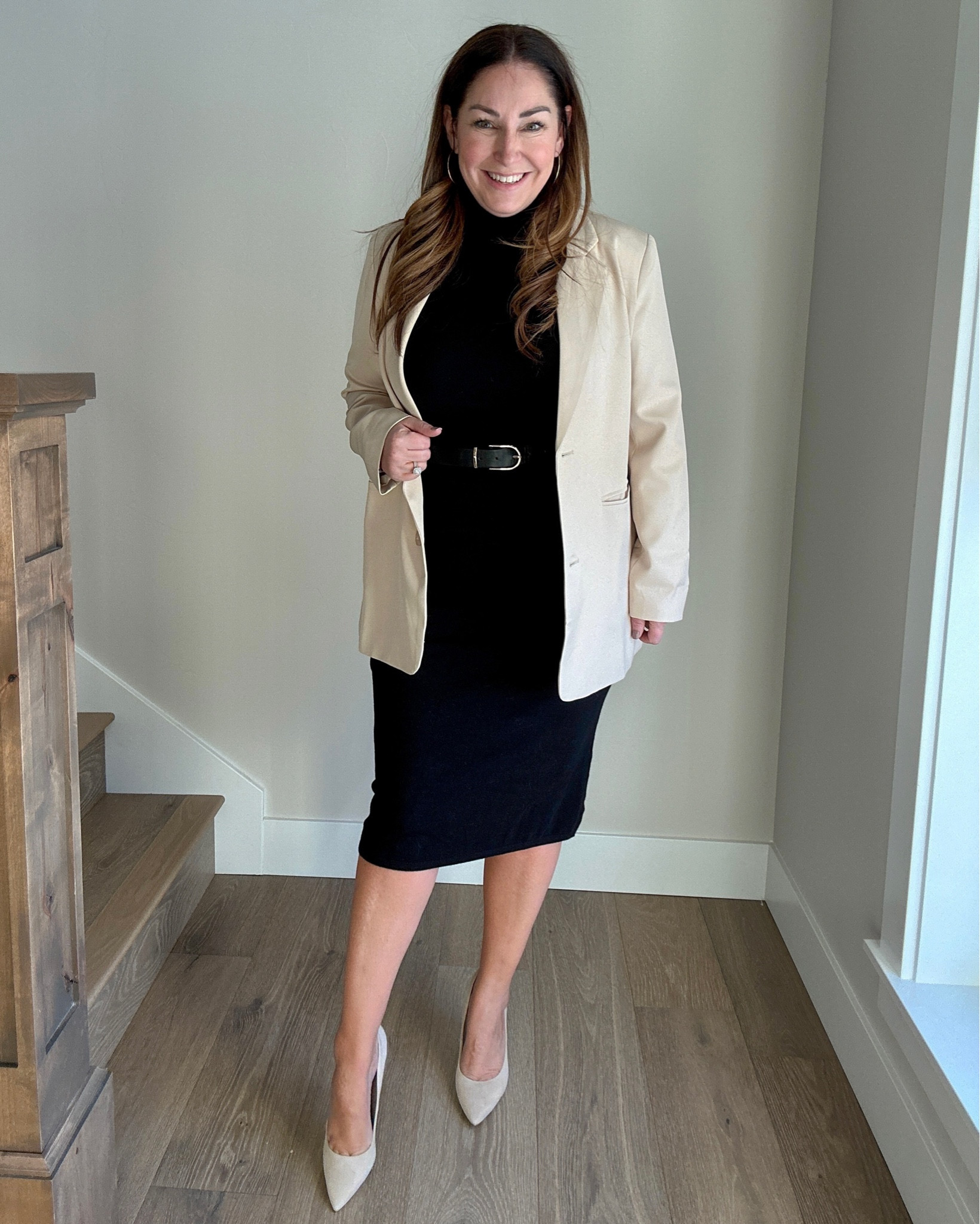 Winter Workwear Outfit

Fit tips: dress tts, L // blazer tts, L 

Winter workwear  workwear fashion  winter fashion  winter style  business women  business casual  business professional 

#LTKover40 #LTKworkwear #LTKmidsize