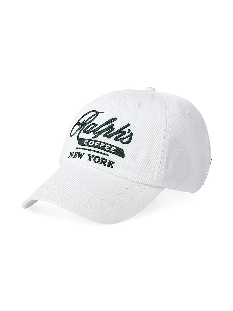 Ralph's Coffee Cotton Sport Cap - White | Saks Fifth Avenue