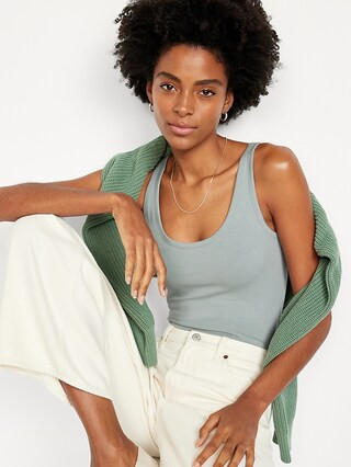First-Layer Scoop-Neck Tank Top | Old Navy (US)