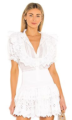 Place Nationale Le Roche Top in White from Revolve.com | Revolve Clothing (Global)