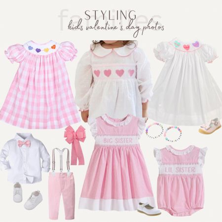 Gorgeous classic pink and white Valentine’s Day looks for girls and boys. #ValentinesDay #StyleTip

#LTKfamily #LTKkids #LTKstyletip