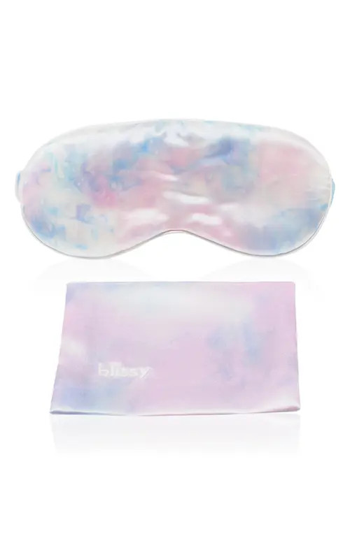 BLISSY Silk Sleep Mask in Tie Dye at Nordstrom | Nordstrom