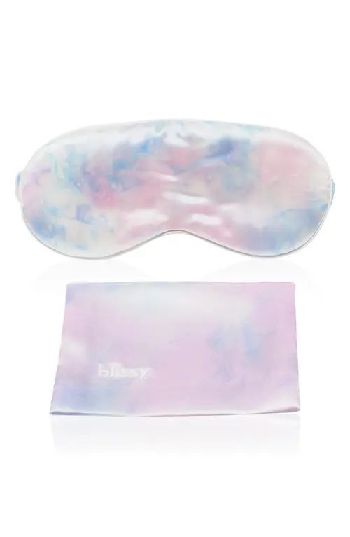 BLISSY Silk Sleep Mask in Tie Dye at Nordstrom | Nordstrom