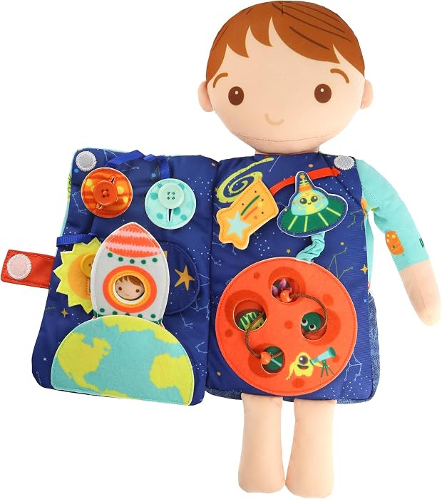 Max the Astronaut \u2013 2-in-1 Soft Activity Doll & Busy Book | Amazon (US)