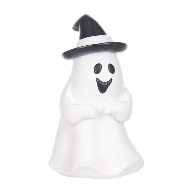Halloween White Resin Ghost Tabletop Decoration,by Way to celebrate | Walmart (US)