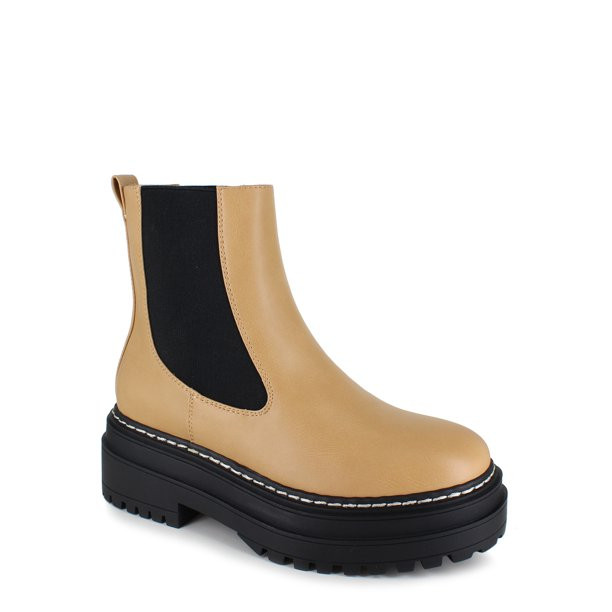 PORTLAND by Portland Boot Company Platform Lugsole Chelsea Boot | Walmart (US)