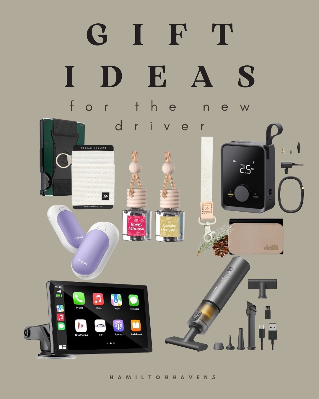 I have a new driver in our house, so these are great stocking stuffers! We already have the Apple CarPlay screen for him and it is something I would never have him go without… he has an older car so hands-free with this is super important!! 


#LTKGiftGuide #LTKHoliday