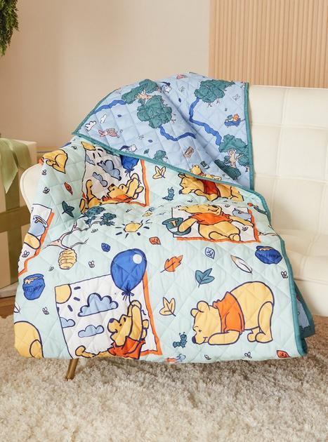 Disney Winnie the Pooh Quilted Blanket — BoxLunch Exclusive | BoxLunch