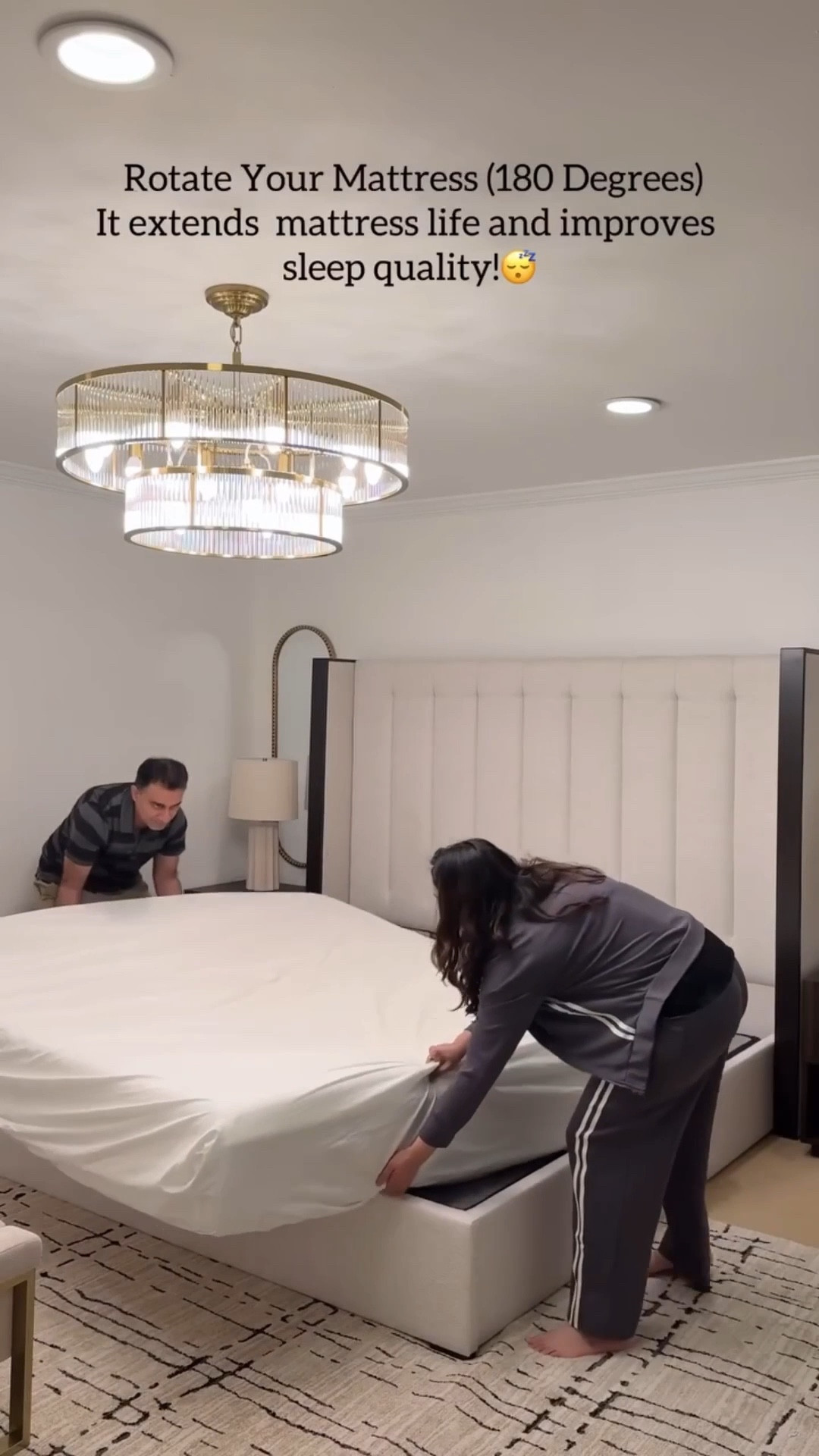 3 quick and effective ways to deep clean your bedroom seasonally & make a real difference:

1-Rotate Your Mattress (180 Degrees) it evens out wear and tear so one side doesn’t sag more than the othe & it extends the mattress life and improves sleep quality. 
2-Deep Dust/Vacuum Bed from Top to Bottom and vacuum the mattress.  You can also use UV vacuum on the mattress to elimate dustmites. 
3-Clean Mirrors & Windows
Also bonus tip- do you know cleaning  mirrors in the early morning or evening when there’s no direct sunlight is the best time to avoid streaks!🙃

And of course remove any clutter laying around the dresser and nightstand - and viola you have a clean bedroom! :)


Follow my LTK @apieceofmyglamhome on the @shop.LTK app to view this post and get my exclusive app-only content!

#liketkit #LTKHome #LTKSaleAlert #LTKdayinmylife
@shop.ltk
https://liketk.it/5Fr5F