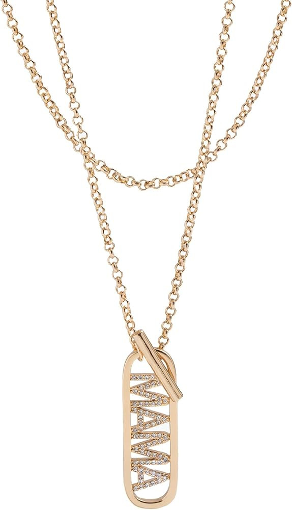 Alex and Ani Mama Toggle Pendant Necklace | Amazon (US)