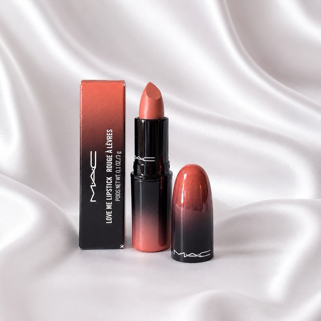MAC Love Me Lipstick Très Blasé #404 BNIB Discontinued Original Formula | eBay US