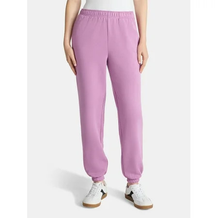 No Boundaries Fleece Joggers, 29'' Inseam, Women's | Walmart (US)