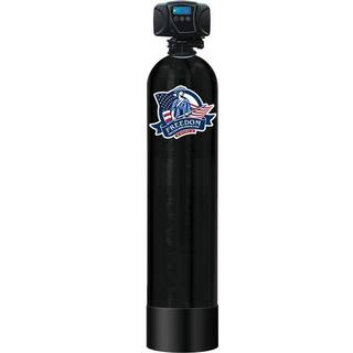 Fluoride Series 4-Stage Salt-Free Water Filtration System Treats Up To 6 Bathrooms in Black | The Home Depot