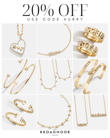 Use code HURRY to get 20% off this personalized jewelry!


Gift guide, gift for her, Christmas gift, cyber week, Black Friday, cyber Monday, personalized necklace, monogrammed jewelry 

#LTKsalealert #LTKGiftGuide #LTKCyberWeek