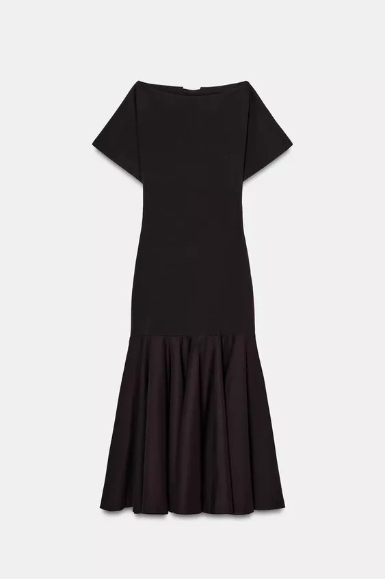 COMBINED INTERLOCK DRESS | Zara US