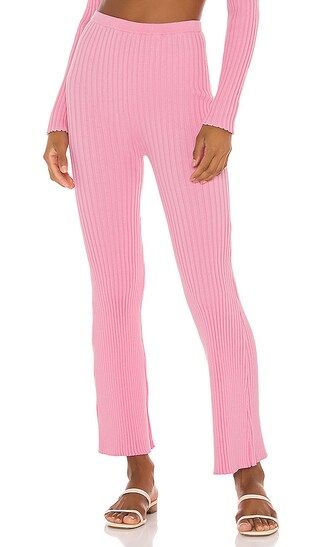 Callahan X REVOLVE High Waist Pant in Pink. - size L (also in M, S, XS) | Revolve Clothing (Global)