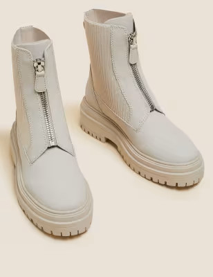 Chunky Chelsea Flatform Ankle Boots | Marks & Spencer (UK)