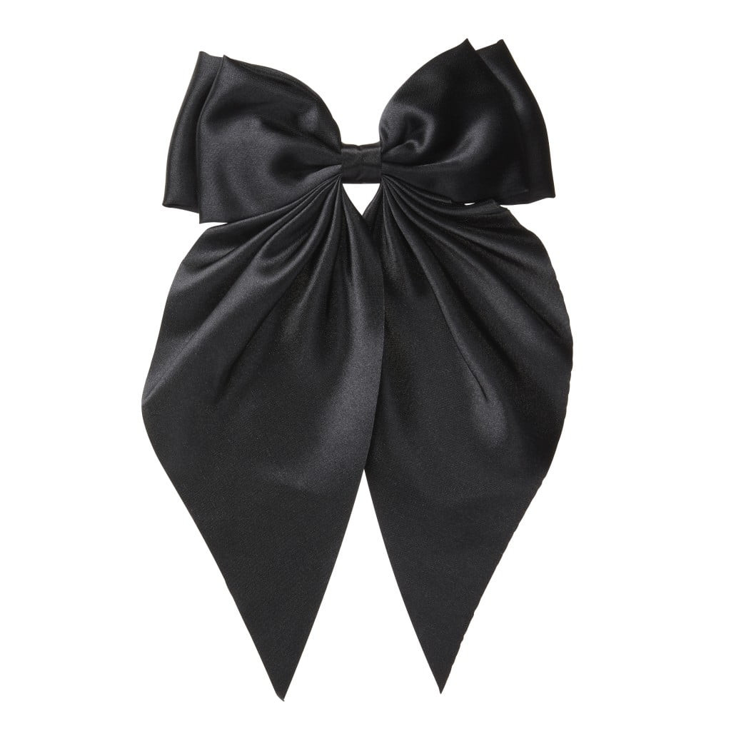 Scunci Satin Bow Barrette, Black, 1 Count | Walmart (US)