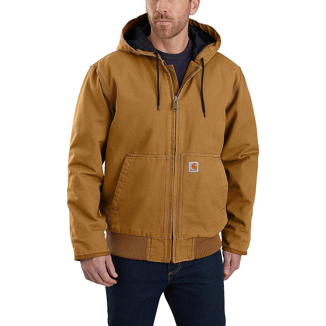 Carhartt Men's Duck-Lined Active Jac Jacket | Academy | Academy Sports + Outdoors